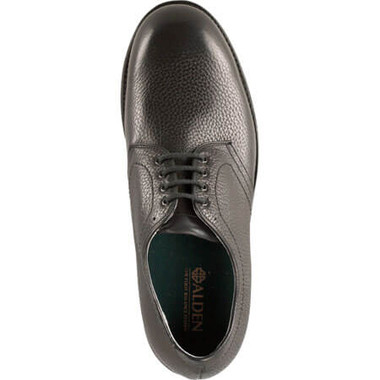 Alden Men's 311 - Plain Toe Blucher Oxford Lightweight Rubber