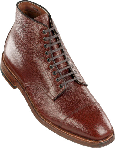 Alden Men's 39152 - Cap Toe Boot - Brown Scotch Grain Calfskin - Main Image