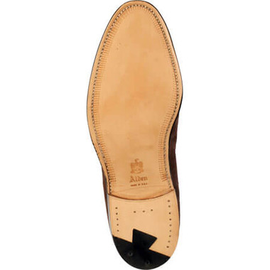 Alden 666 | Shop Alden 666 Mocha Kid Suede Tassel Loafer - The