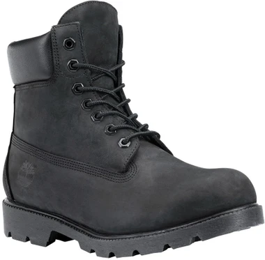 Timberland Men's Classic 6" Waterproof Boot TB019039001 Black Nubuck - Main Image