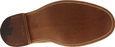 Alden Men's 9501 - Plain Toe Blucher - Natural Chromexcel - The Shoe Mart