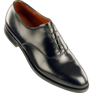 Alden Men's 932 - Plain Toe Bal - Black Calfskin - Main Image