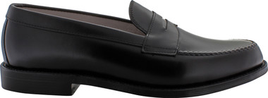 Alden 981 | Shop Alden 981 Leisure Handsewn Black Calfskin Loafer