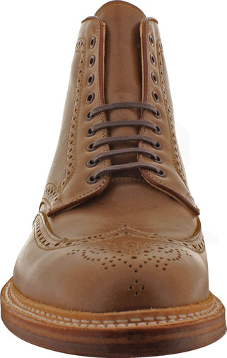 Alden Men's 44625 - Wing Tip Boot - Natural Chromexcel - The Shoe Mart