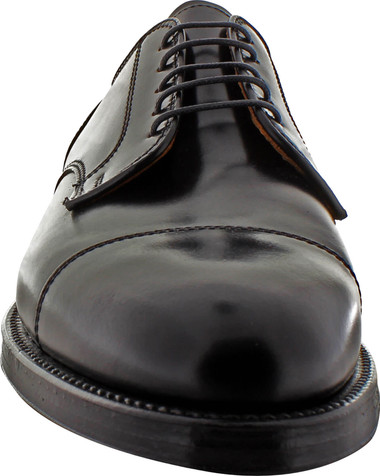 Alden Men's 2161 - Straight Tip Blucher - Black Shell Cordovan