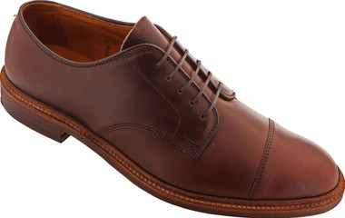 Alden Shoes Men's Cap Toe Blucher Flex Welt D7518F Brown Chromexcel - Main Image