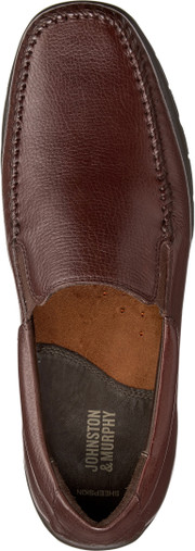 Johnston Murphy Men's Crawford Venetian 20-4436 Mahogany Tumbled