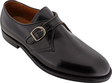 Alden Men's 1655 - Monk Strap - Black Shell Cordovan - Main Image