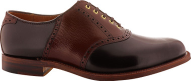 Alden Men's D8302 - Saddle Oxford - Color 8 Shell Cordovan with