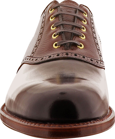 Alden Men's D8302 - Saddle Oxford - Color 8 Shell Cordovan with