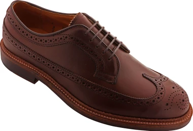 Alden Shoes Men's Long Wing Blucher 97878 Brown Chromexcel - Main Image