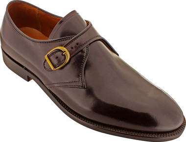 Alden Men's 954 - Monk Strap - Color 8 Shell Cordovan - The Shoe Mart