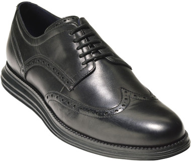 Cole Haan Men's Original Grand Shortwing C27984 Black-Black - Main Image Cole Haan Men's Original Grand Shortwing C27984 Black-Black - Main Image