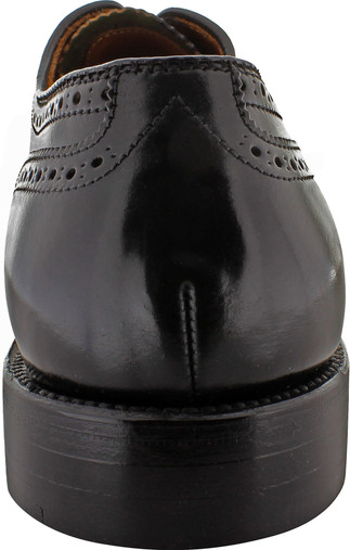 Alden Men's 9741 - Wing Tip Bal - Black Shell Cordovan - The Shoe Mart