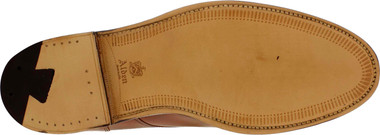 Alden 962 ブラウンレザーシューズ 7 D Alden Men's 962 - NST Handsewn Vamp - Tan Calfskin - The