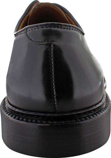 Alden Men's 9901 - Plain Toe Blucher - Black Shell Cordovan - The 