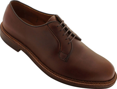 Alden Men's 95080 - Plain Toe Blucher - Brown Chromexcel - Main Image