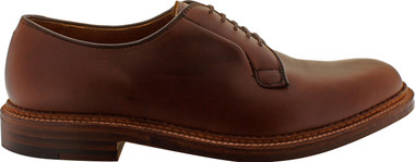 Alden Men's 95080 - Plain Toe Blucher - Brown Chromexcel - The