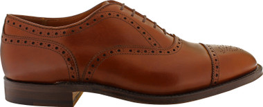 Alden Men's 911 - Medallion Tip Bal - Tan Calfskin