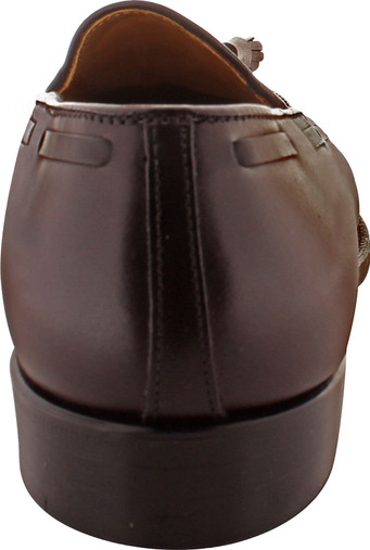 Alden 663 | Buy Alden Burgundy Calfskin Tassel Loafers - The Shoe Mart