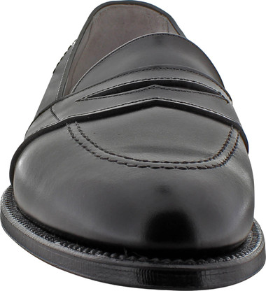 Alden 681 | Buy Alden Full Strap Slip-On Loafers in Black Calfskin