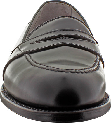 Alden Men's 6845 - Full Strap Slip On - Black Shell Cordovan - The