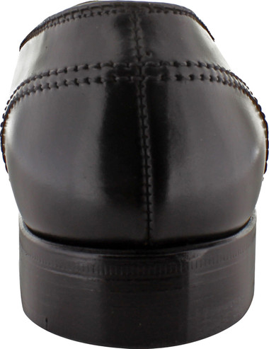 Alden Men's 6845 - Full Strap Slip On - Black Shell Cordovan - The