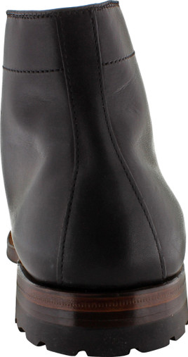 Alden Men's D4820HC - Plain Toe Commando Sole Boot - Black Trapper