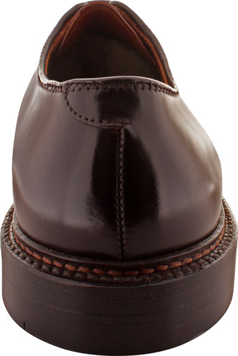 Alden Men's 990 - Plain Toe Blucher - Color 8 Shell Cordovan - The