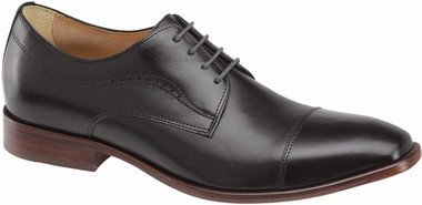 Johnston Murphy Men's McClain Cap Toe 20-9777 Black - Main Image Johnston Murphy Men's McClain Cap Toe 20-9777 Black - Main Image