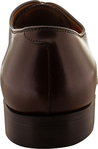 Alden Men's 920 - Straight Tip Bal - Dark Brown Calfskin - The