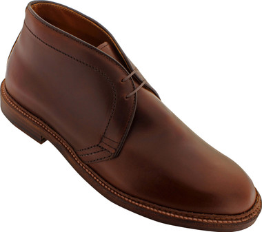 Alden Men's 13781 - Chukka Boot Leather Sole - Brown Chromexcel - Main Image