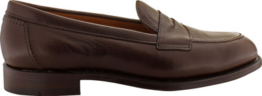 Alden 9694F | Buy Alden 9694F Penny Loafer in Dark Brown Calfskin