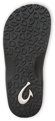 Olukai Men's 'OHANA 10110-4042 Black-Dk Shadow - The Shoe Mart