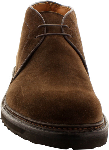 Alden Men's 1273S - Chukka Boot - Dark Brown Suede - The Shoe Mart