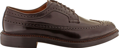 Alden Men's 975 - Long Wing Blucher - Color 8 Shell Cordovan