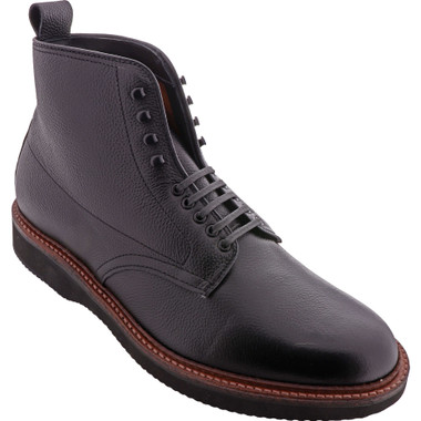 Alden Shoes Men's Plain Toe Boot D9841H Black Regina Grain Calf - Main Image
