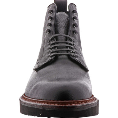 Alden Shoes Men's Plain Toe Boot D9841H Black Regina Grain Calf