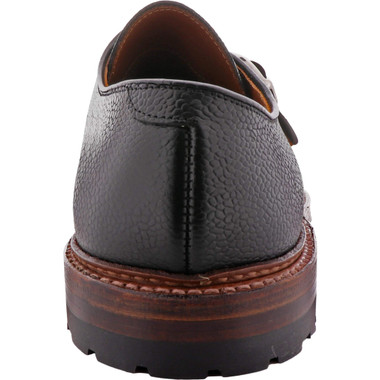 Alden Shoes Men's Monk Strap D9410C Black Scotch Grain - The Shoe Mart