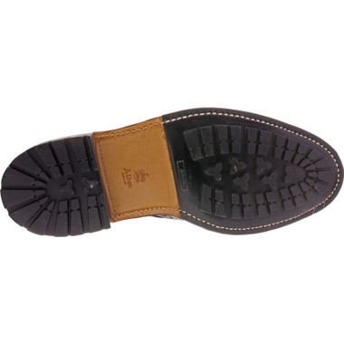 Alden Shoes Men's Wing Tip Boot D9839HC Black Scotch Grain - The Shoe Mart