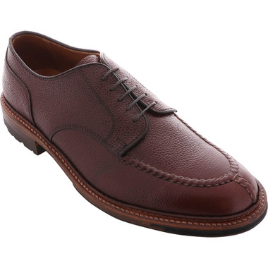 Alden Shoes Men's Norwegian Front Blucher Oxford D9623C Brown Scotch Grain - Main Image
