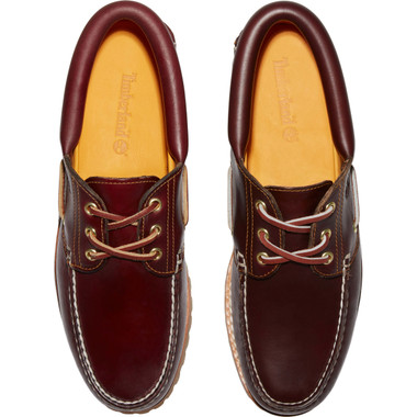 Timberland Men's Authentic 3-Eye Lug Handsewn Boat Shoe