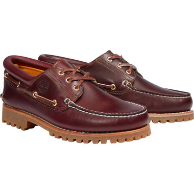 Timberland Men's Authentic 3-Eye Lug Handsewn Boat Shoe