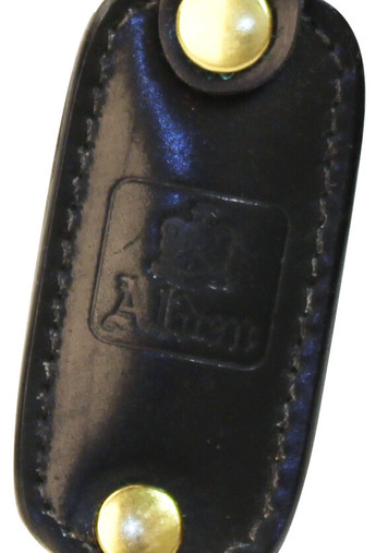 Alden Rectangle Key Fob - Black Shell Cordovan - The Shoe Mart