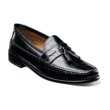 Florsheim Men's Tassel Handsewn 18469-01 Black - Main Image