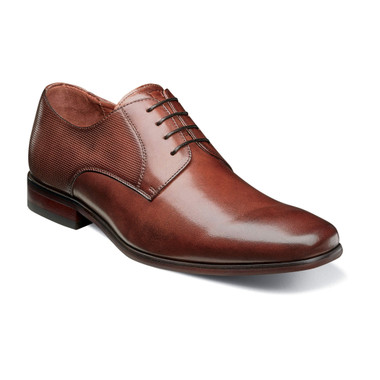 Florsheim Men's Postino Plain Toe Ox 15150-221 Cognac - Main Image
