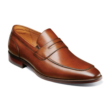 Florsheim Men's Sorrento Moc Toe Penny Loafer 14294-221 Cognac - Main Image