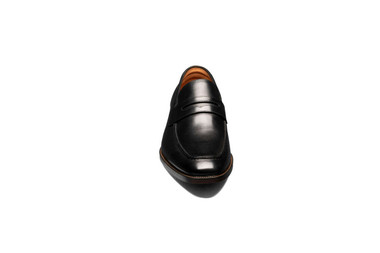 Florsheim Men's Sorrento Moc Toe Pen 14294-001 Black - The Shoe Mart