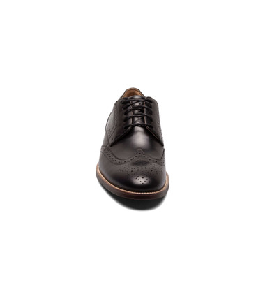 Florsheim Men's Rucci Wingtip Oxford 13383-001 Black - The Shoe Mart