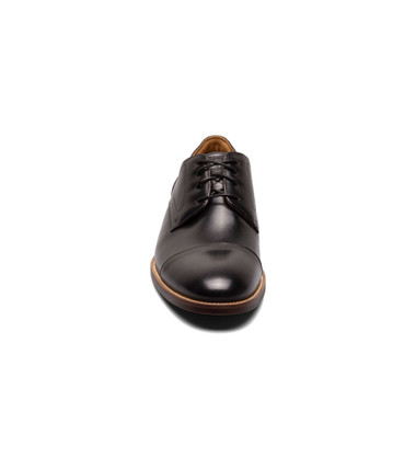 Florsheim Men's Rucci Cap Toe Oxford 13384-001 Black - The Shoe Mart